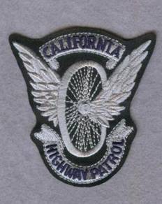 POLICE CALIFORNIA HIGHWAY PATROL Motorcycle Patch