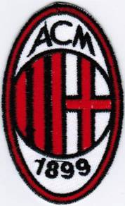 Serie A AC Associazione Calcio Milan TIM Patch