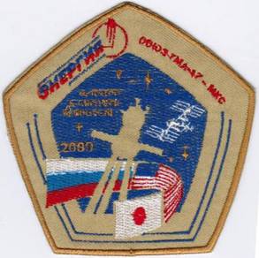 Soyuz TMA-17-MKC Pulsar Russia Human Space Patch