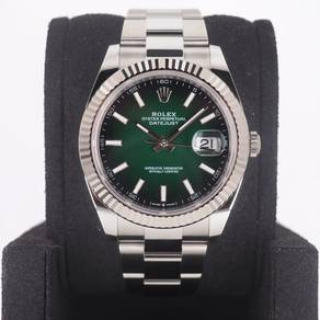 Brand New Jun 2026 Rolex Datejust 41 Ombre Green