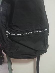 331.ellesse backpack black