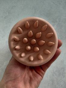 Shampoo brush head scalp cleaning 
