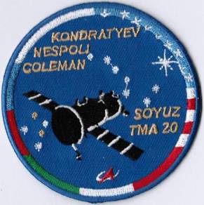 Space Flight Soyuz TMA-20 Varagian Roscosmos Patch