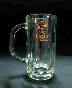 Tiger beer glass mug cup (A4)