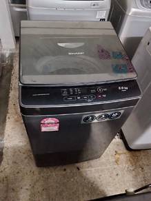 washing machine toshiba 8 kg sekli hantar 
