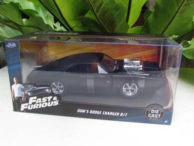 Jada 1-24 Fast Furious DODGE CHARGER Matte Black