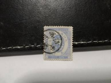 1883 Japan Stamp 5 Sen