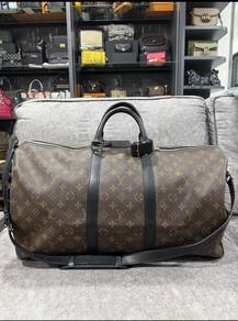 Authentic Lv Keepall 50 Macassar Duffle Bag Louis