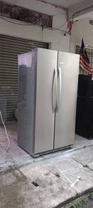 Faber side by side 2 door fridge refrigerator 590L