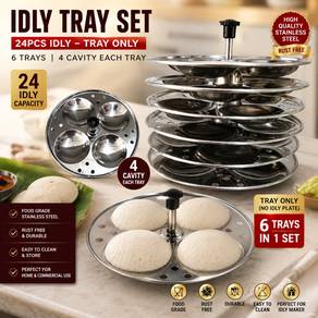 idly tray 24pcs