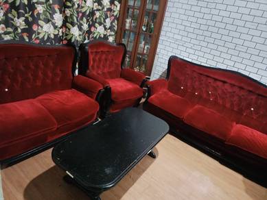 sofa kayu jati