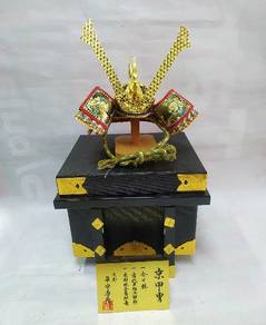 Vintage Japanese Samurai Kabuto Helmet With Dragon