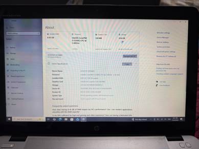 hp elitebook 850 G3 and Avita
