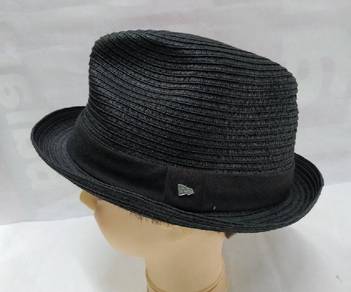 New erf ek black fedora hat