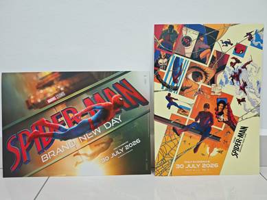 Spider-Man Brand New Day Movie posters