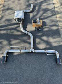golf 6 gti exhaust full system on off