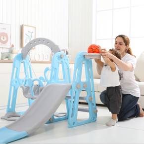 3 In 1 Swing & Slide Kids Playground Budak