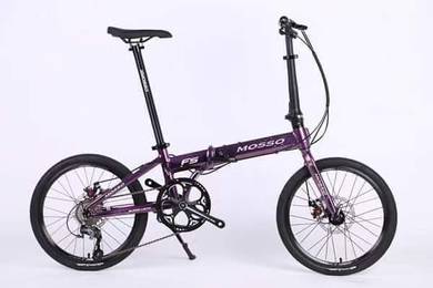 New 20“ mosso f5 10sp alu light folding bike