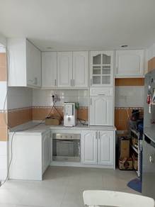 Kitchen cabinet quartz stone table top