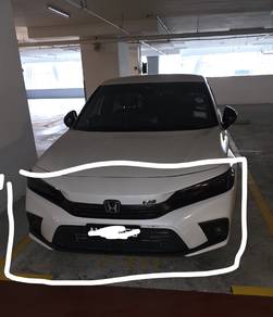 civic fe rs 2024 full set front bumper with PPF