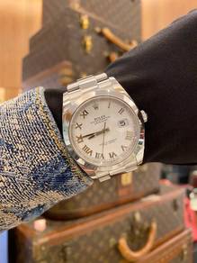 Rolex Datejust 41 REF126300 White Roman Numerals