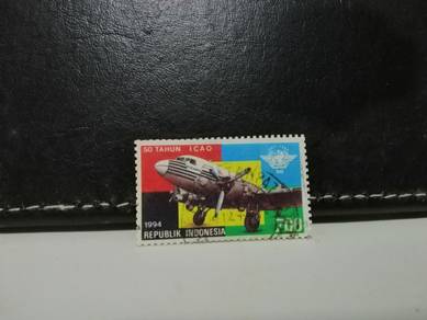 1994 Indonesia Stamp Aircraft ICAO