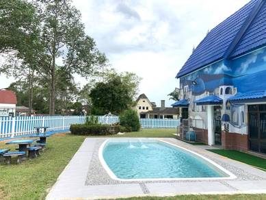 Afamosa Homestay Blue Cottage Ayer Keroh Melaka
