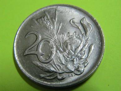 20 Cents South Africa 1977(AU)