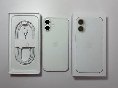 (J0NY2) iPhone 16 Plus 256gb White | Spaylater