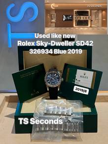 Rolex Sky-Dweller Blue Oyster Bracelet 326934