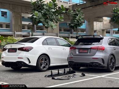 W177 V177 Amg A45 Rear Splitter Canard Bodykit