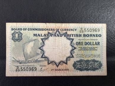 British borneo 1dollar