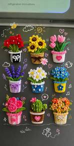 Magnet bunga dawai baldu kawat gebu pipe cleaner