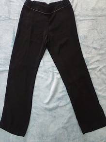 FYI black trousers pants seluar Hitam chiffon