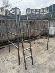 Steel Loft Bed Super Single Bed Frame Katil Elevat