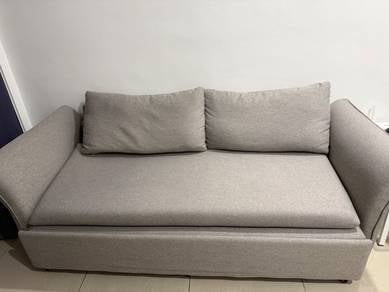 Modern Grey Sofa Bed - Like new condition