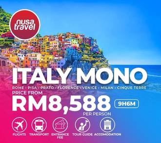 9H6M ITALY MONO With FLIGHT 