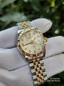 Datejust 31mm 178271 sliver diamond Dial