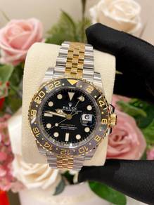 Rolex Gmt Master II Zombie Half 18k 750 Yellow