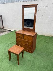 YE59J Meja Solek 2.5ft Make Up Dressing Table