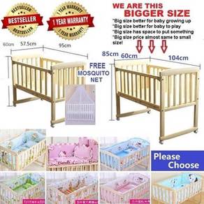 FULL SET Big Size Baby Cot A Little Present