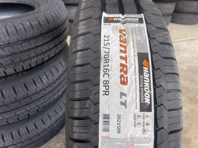 Tayar baru 215 70 16 hankook vantra LT starex tyre