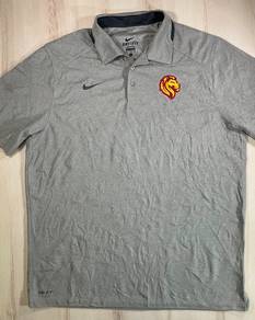 Nike Grey Collar Tee #CX2 Used