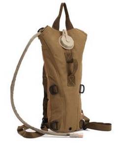 Khakis Tactical Beg Water Bladder Bag Backpack
