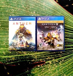 PS4 Games: Anthem and Destiny The Taken King
