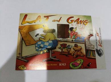Malaysia Stamp Booklet 2008 Lat and Gang