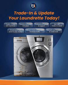 Trade-In & Upgrade Commercial Laundry Machines