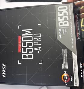 MOTHER BOARD MSI B550M - a pro