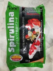 Atlas Spirulina XL Fish Feed Food Ikan 5kg Pond