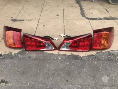 No 16-2-12 Lexus Is250 NFL Rear Lamp Set Japan